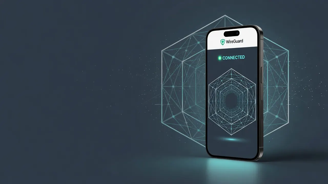 آموزش اتصال WireGuard روی آیفون و iOS با اپ رسمی
