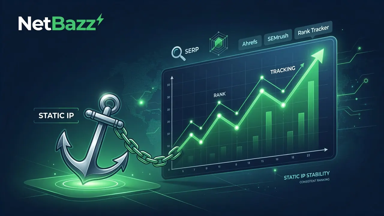 آی پی ثابت برای سئوکارها؛ کلید دسترسی پایدار به ابزارها و رصد دقیق رتبه